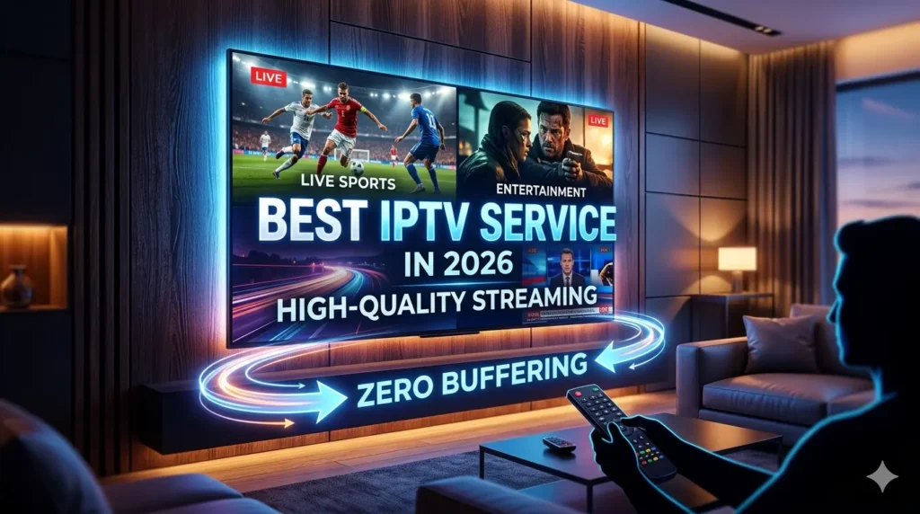 Best IPTV Streaming Service in 2026 | High-Quality IPTV Entertainment