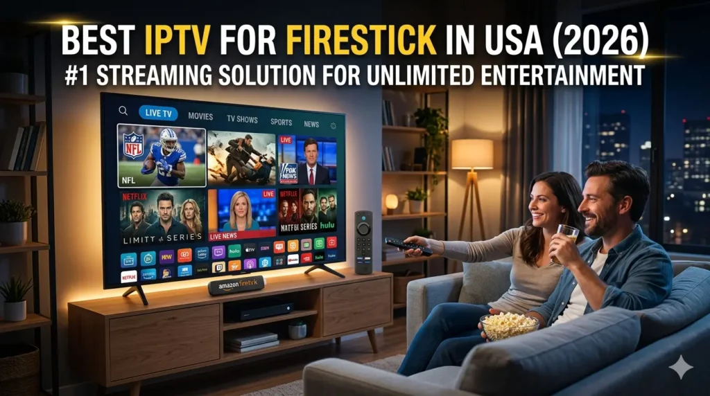Best IPTV for Firestick in USA (2026) – #1 Streaming Solution for Unlimited Entertainment